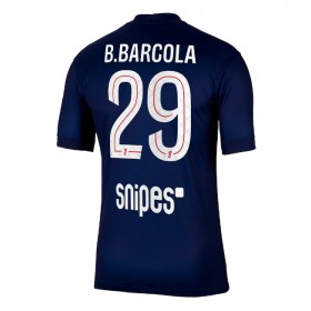 Paris Saint-Germain Bradley Barcola #29 Hjemme skjorte 2025-26 Kortermet